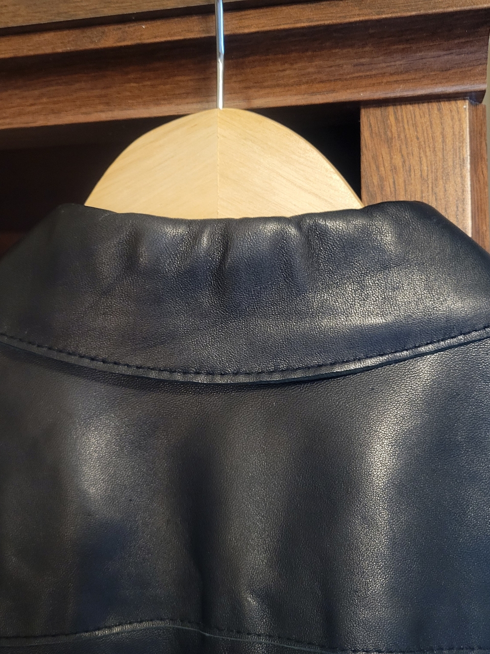 Vintage Brooks Brothers Leather Jacket Size SMALL - Picture 6 of 8